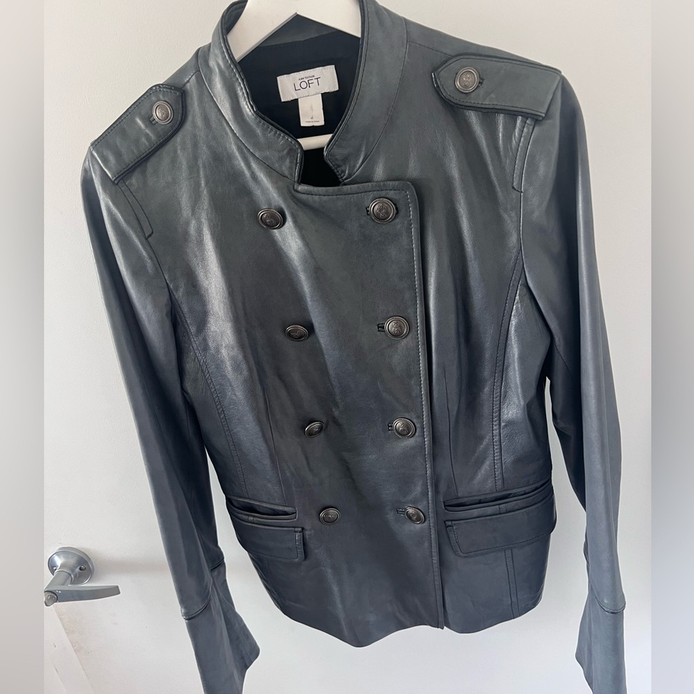 Ann Taylor LOFT leather jacket